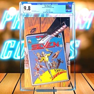 The Boys #3 CGC 9.8 Kickstarter Exclusive Virgin Variant 1st Homelander!